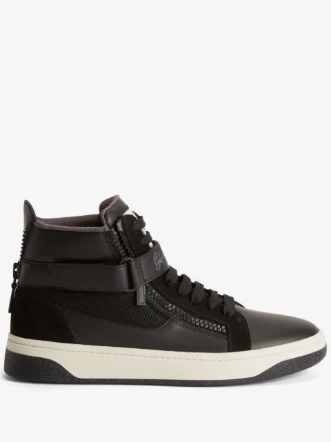 Giuseppe Zanotti GZ94 leather high-top sneakers