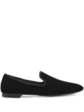 Giuseppe Zanotti Seymour velvet loafers - Black