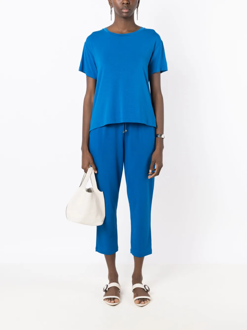 Lenny Niemeyer T-shirt met ronde hals - Blauw