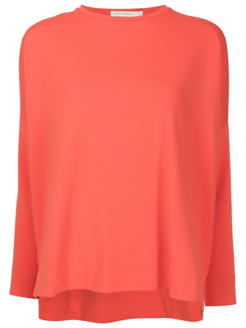 Lenny Niemeyer Crew-neck Long-sleeved Sweatshirt In Orange