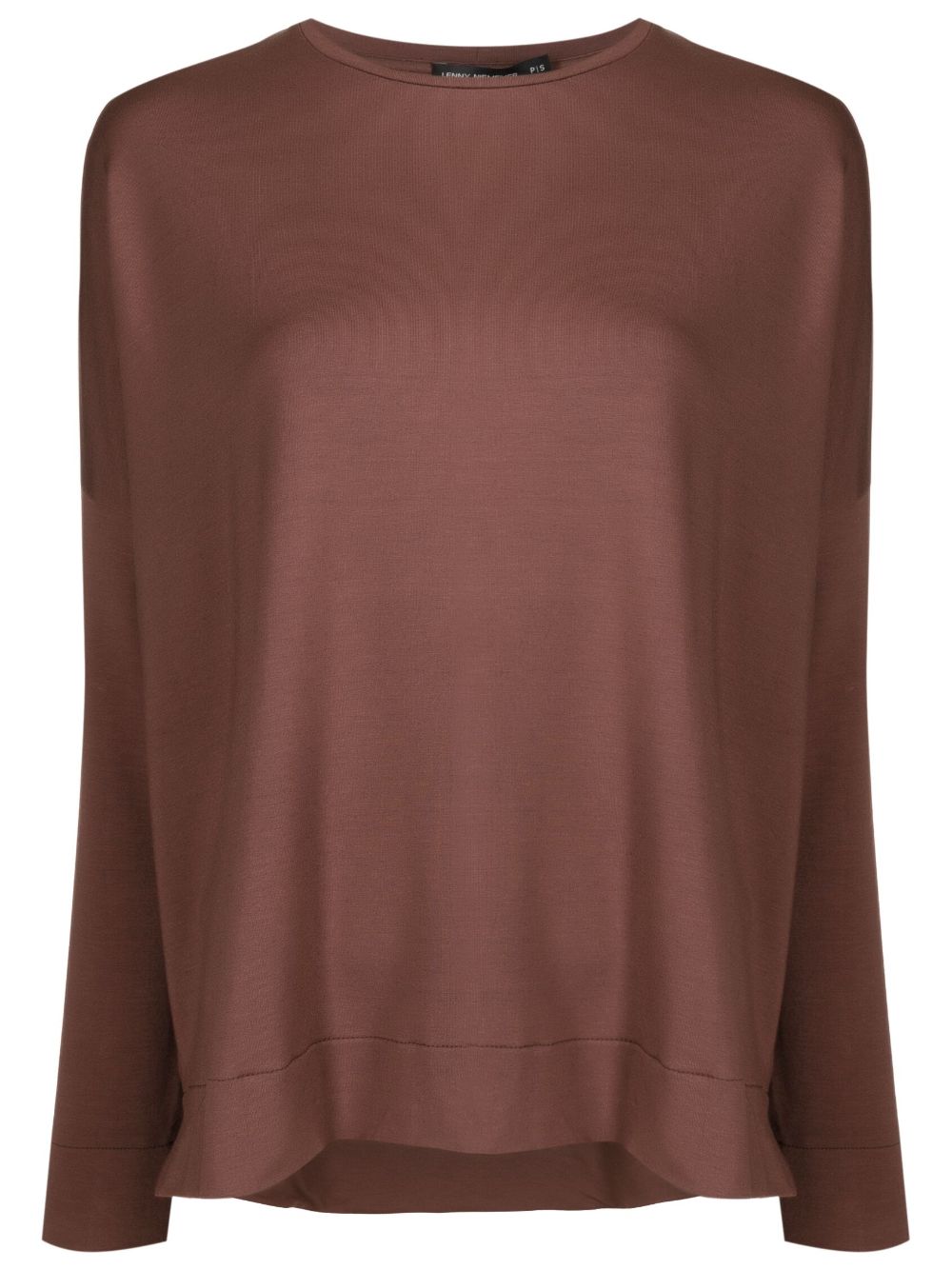 Lenny Niemeyer Crew-neck Long-sleeved Sweatshirt In Brown