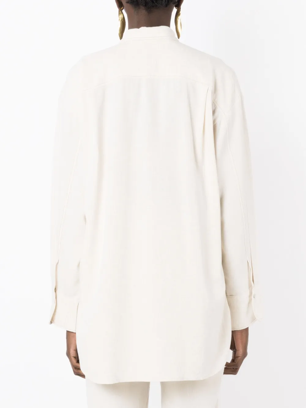 LENNY NIEMEYER BUTTON-UP LONG-SLEEVED SHIRT