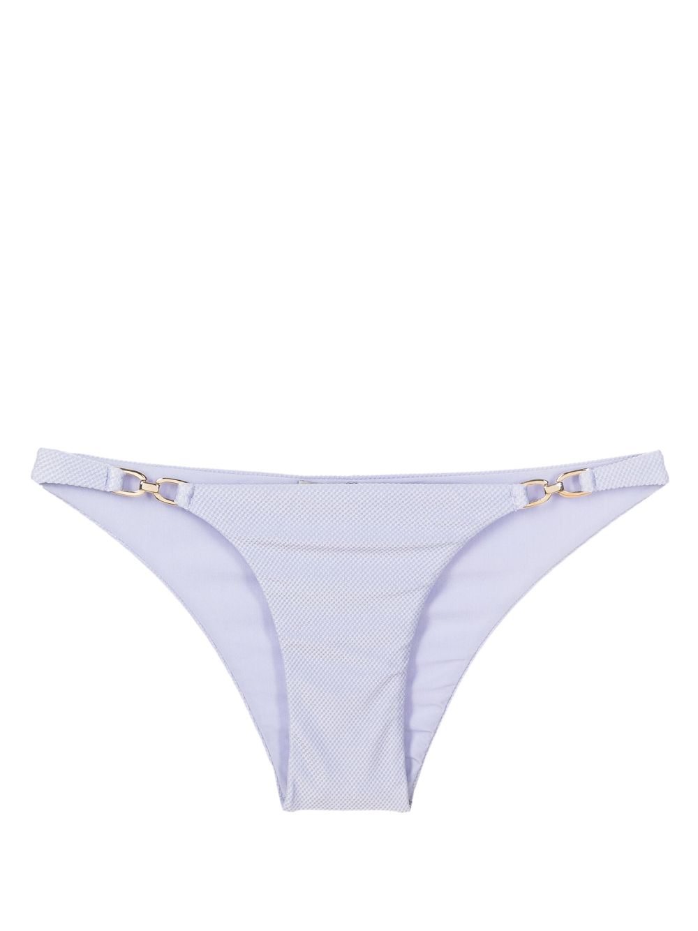 Lenny Niemeyer Chain-link Bikini Bottoms In Purple