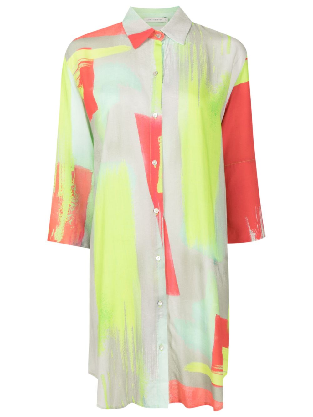 Lenny Niemeyer Canvas button-up shirtdress - Multicolour