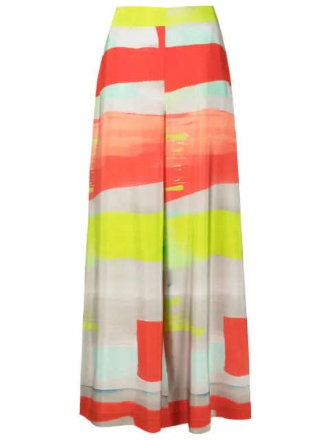 Lenny Niemeyer pantalones de seda Canvas