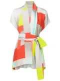 Lenny Niemeyer Canvas belted kimono - Multicolour