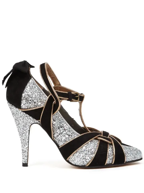 Maison Margiela Tabi Monster panelled pumps