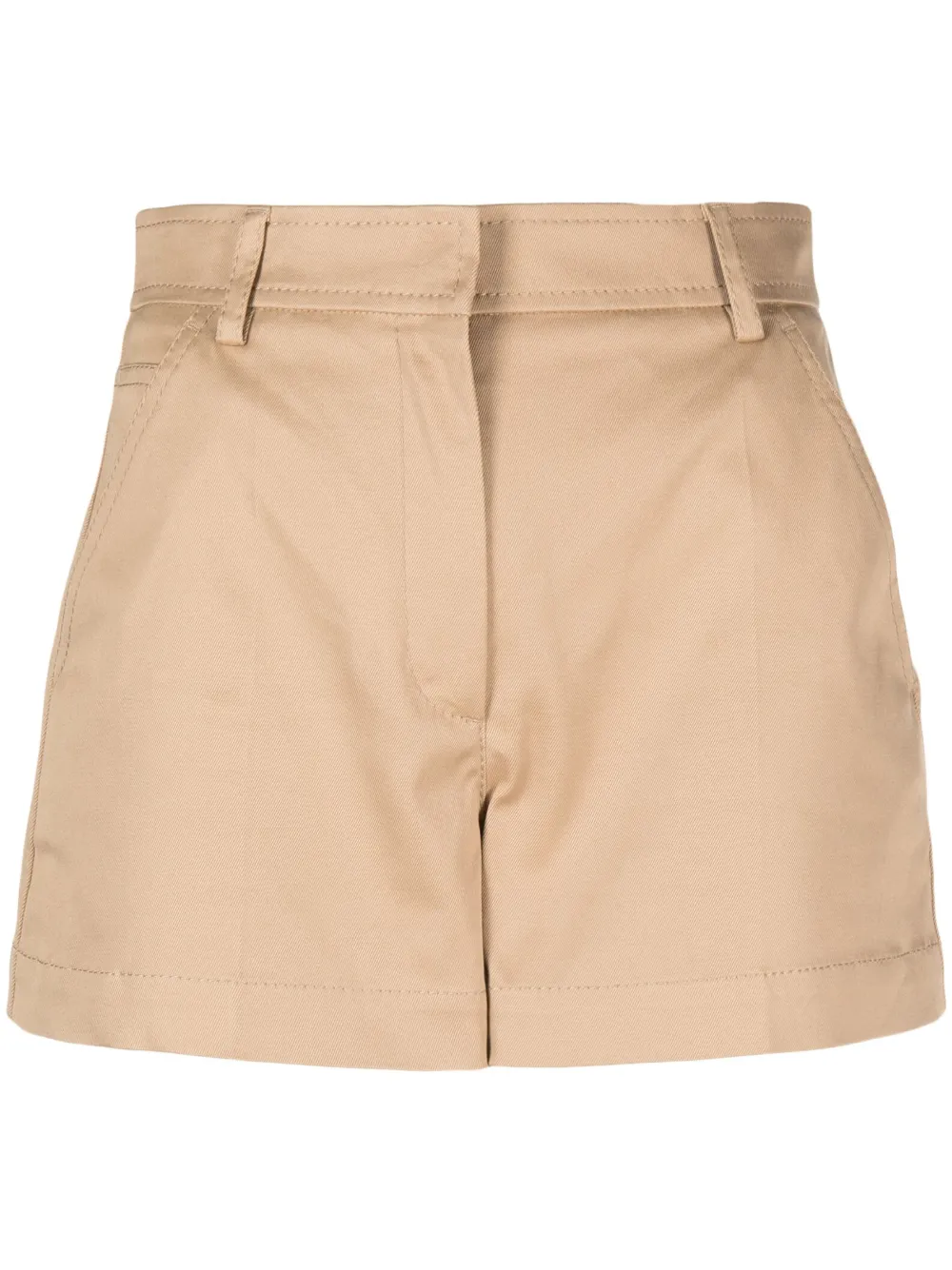 Valentino Garavani Rockstud high-waisted shorts | Neutrals | Image 1