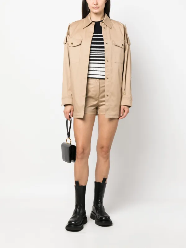 Valentino Garavani ロックスタッズ ハイウエスト ショートパンツ