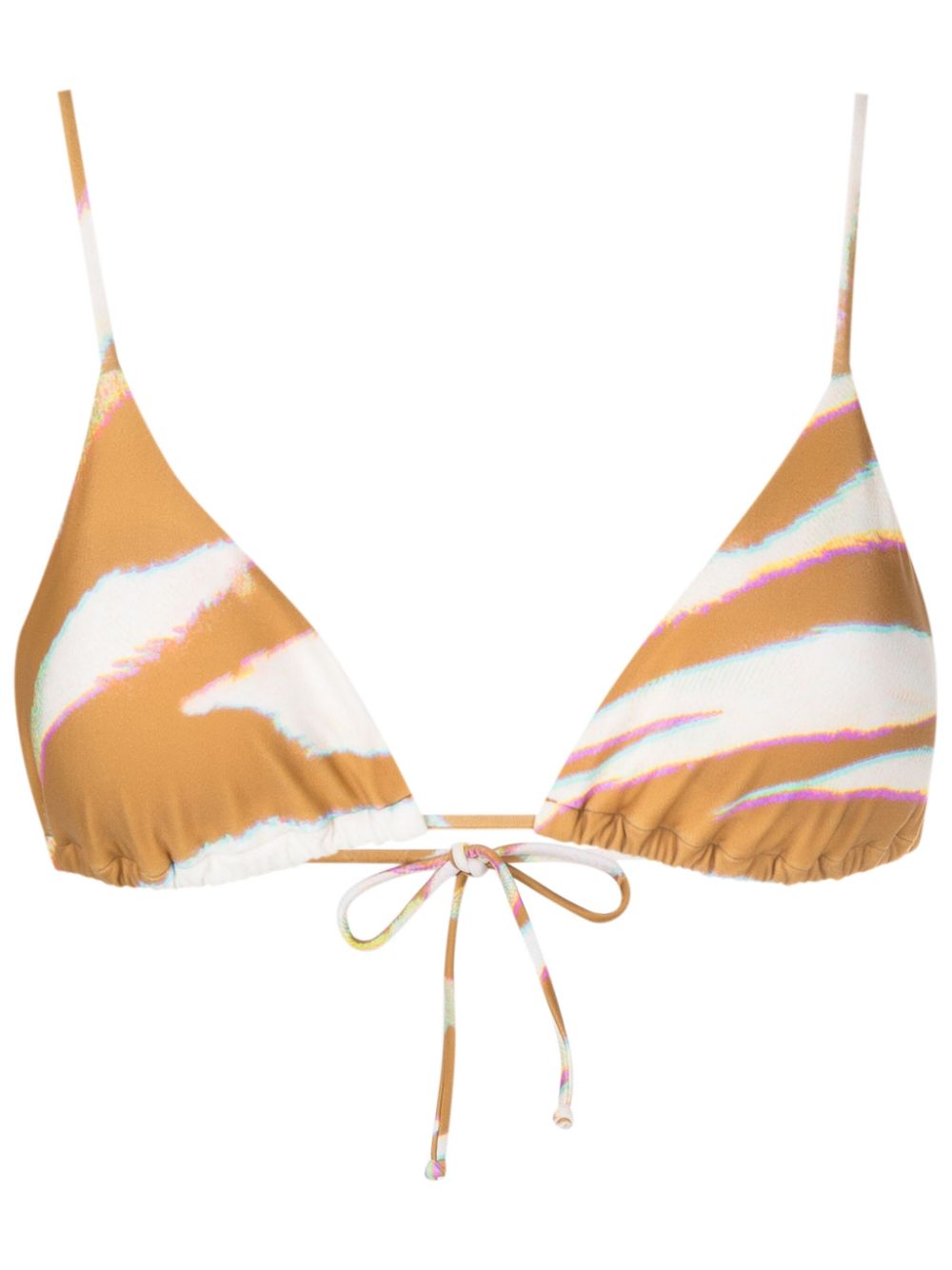 Lenny Niemeyer Oryx triangle-cup bikini top - Neutrals