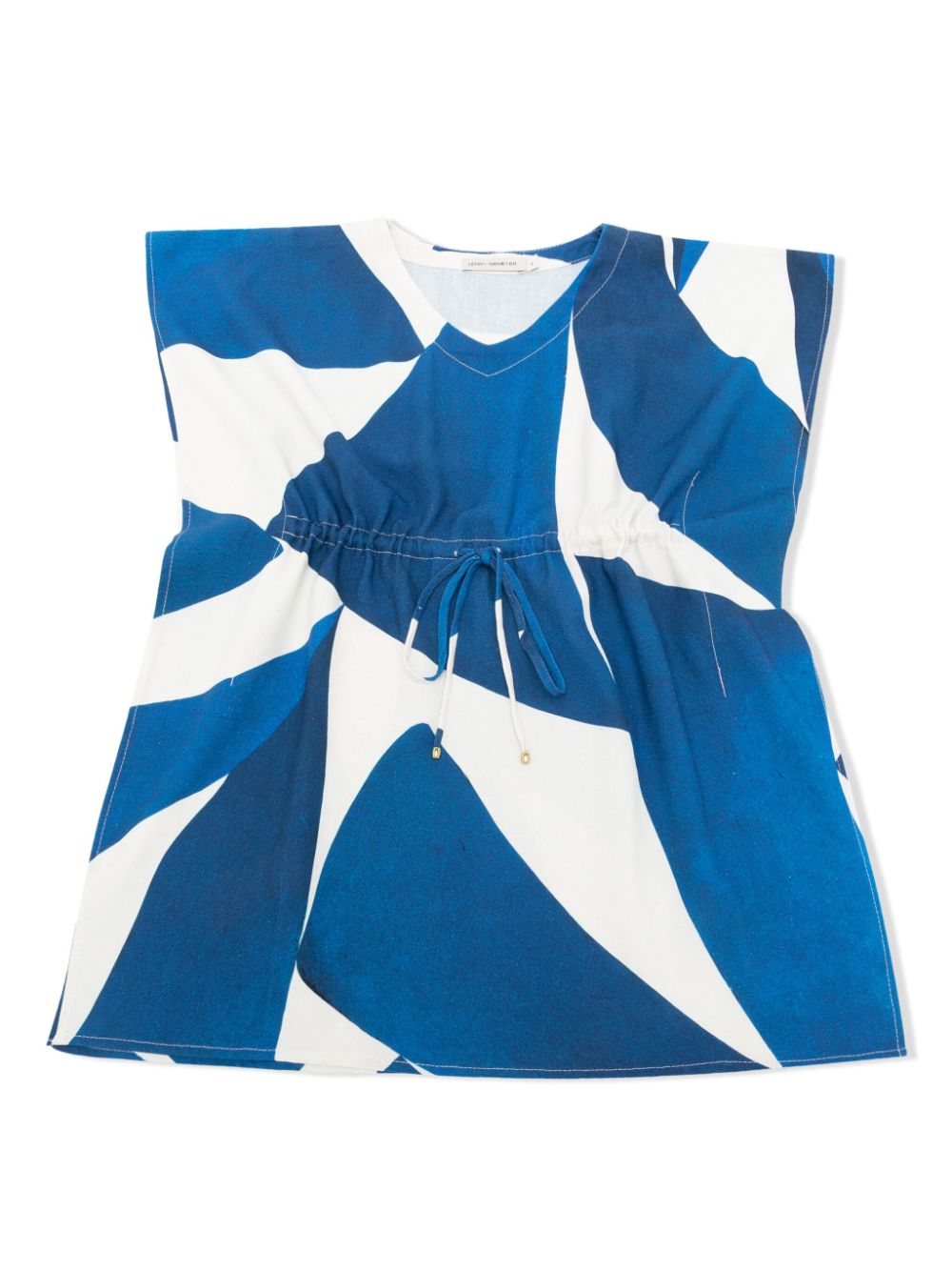 Lenny Niemeyer Burle drawstring dress - Blue