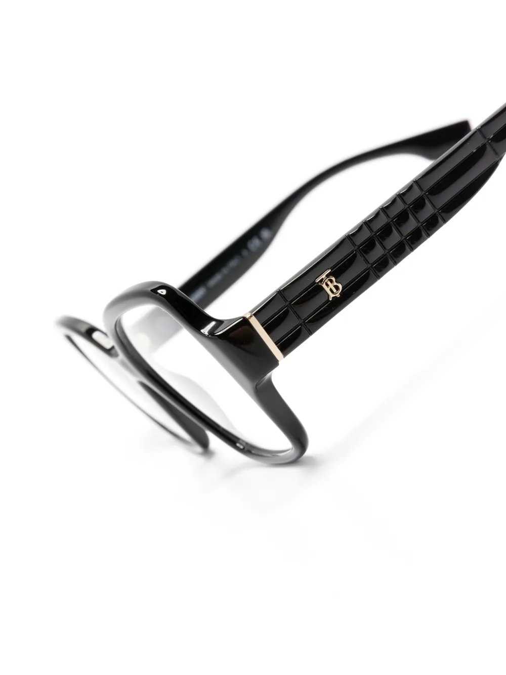 Burberry Eyewear Be2374 Black Glasses In Black