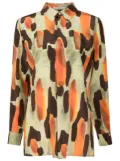 Lenny Niemeyer Caju button-up silk shirt - Multicolour