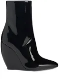 Giuseppe Zanotti 105mm Tylde wedge boots - Black