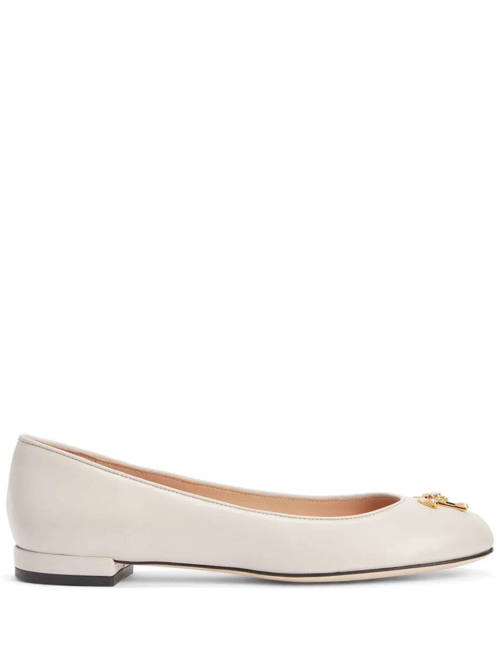 Giuseppe Zanotti Melody Ballerinas - Nude