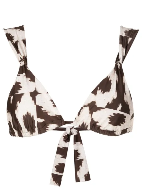 Lenny Niemeyer Puglia twist-detailing bikini top
