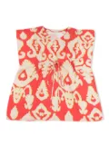 Lenny Niemeyer Turquia drawstring beach dress - Orange