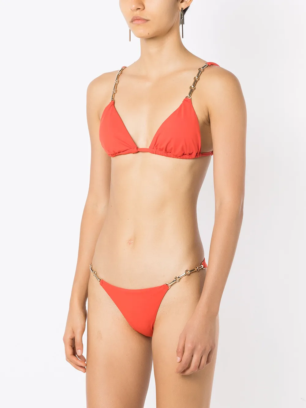 Lenny Niemeyer Bio Link-detail Bikini Bottoms In Red