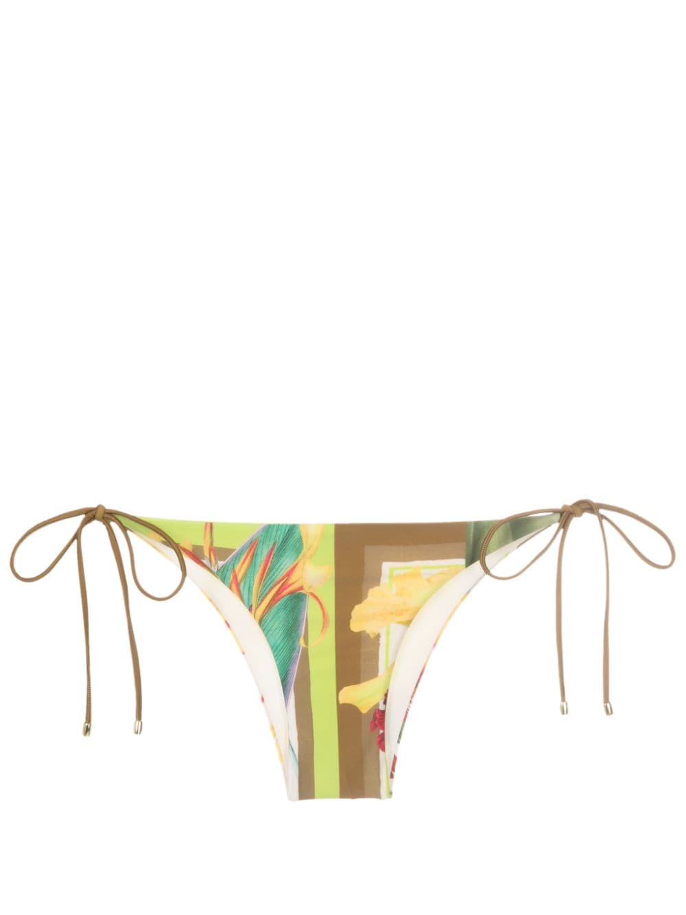 Lenny Niemeyer Carres Side-tie Bottoms In Multicolour