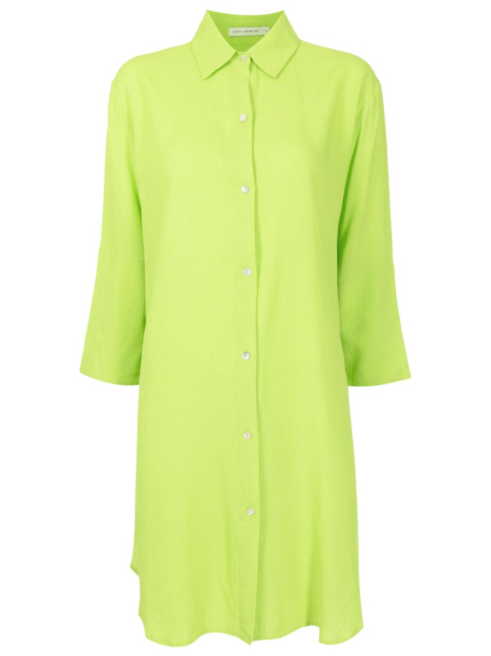 Lenny Niemeyer Basic button-up shirtdress - Green