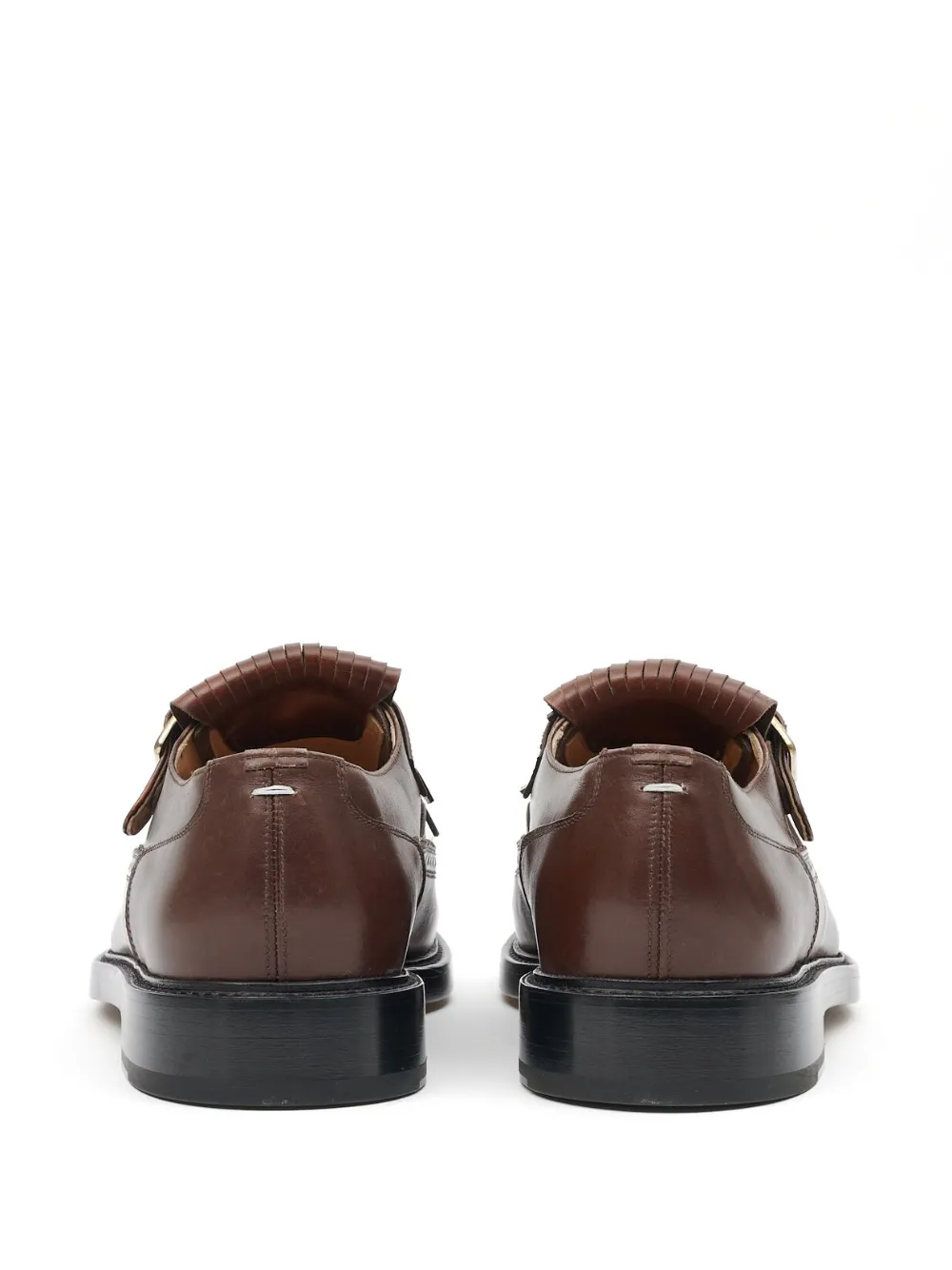 Maison Margiela Tabi Monster leren brogues Bruin