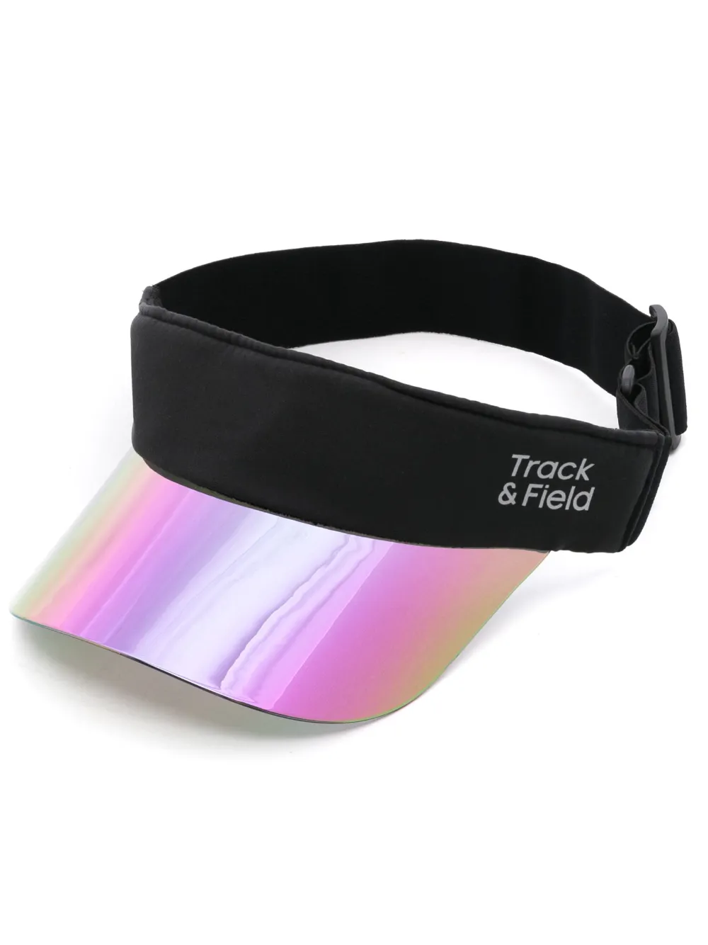 Track & Field Viseira Holográfica Com Estampa De Logo | Preto | FARFETCH BR