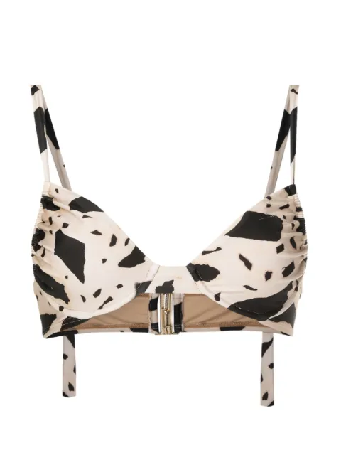 Lenny Niemeyer Elos ruched bikini top