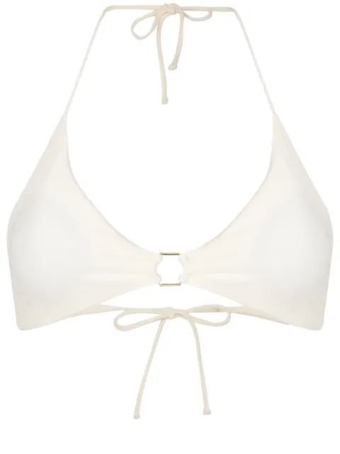 Lenny Niemeyer halterneck triangle-cup bikini top
