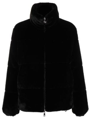 Moncler Pluvier faux fur Jacket Farfetch