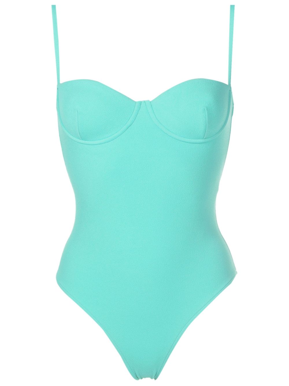 Lenny Niemeyer Balconette-style Swimsuit In Green