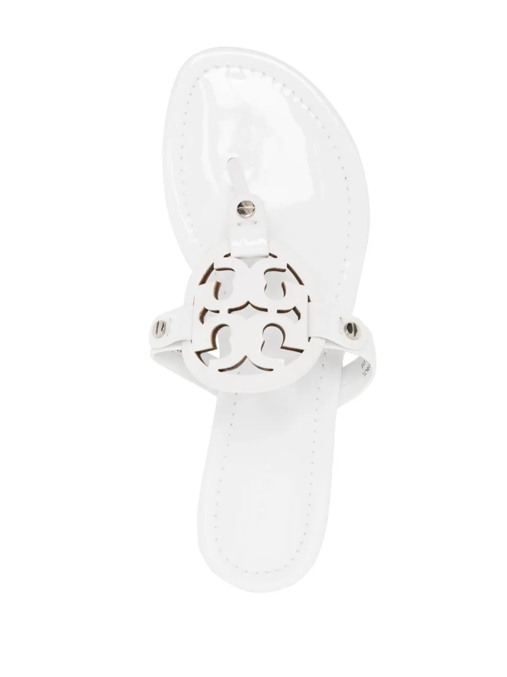 Cheap Tory Burch Miller cut-out leather flip-flops Women