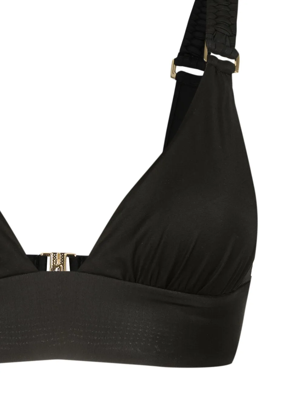 Lenny Niemeyer Macrame Bikini Top In Black