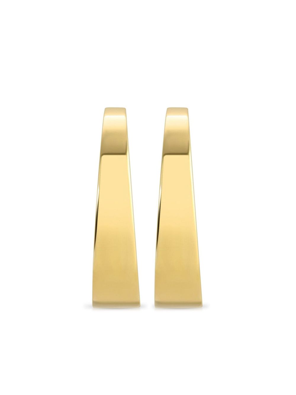 Image 1 of Anita Ko 18kt yellow gold Large Meryl hoop earrings