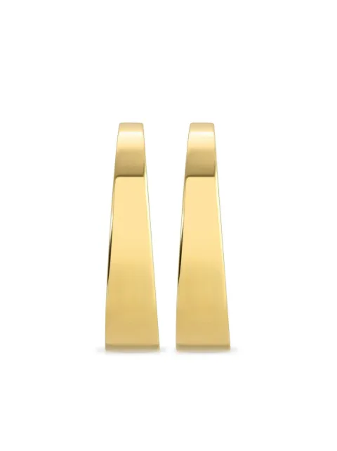 Anita Ko 18kt yellow gold Large Meryl hoop earrings
