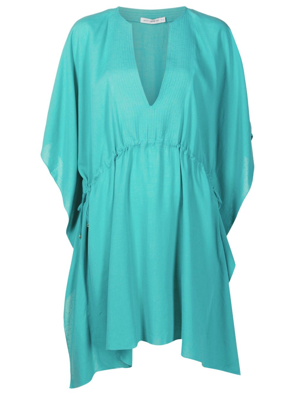 Lenny Niemeyer V-neck Beach Dress In Green