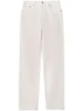 RE/DONE mid-rise loose jeans - White
