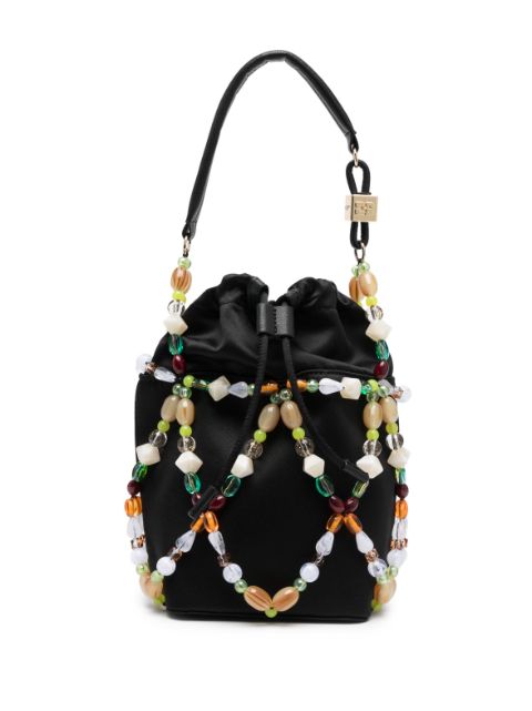 GANNI Beads bucket bag Women