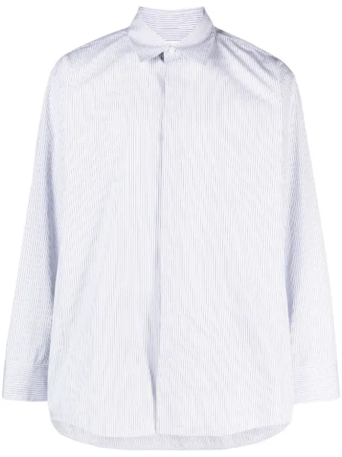 Jil Sander striped cotton shirt