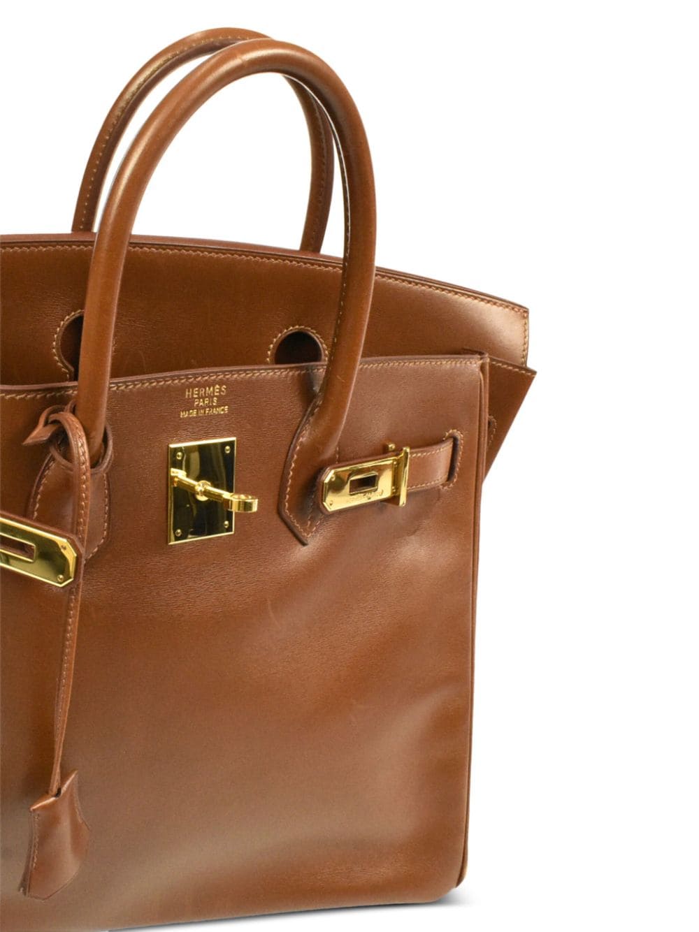 Hermes Hand Bag Haut a courroies 32 Browns Leather