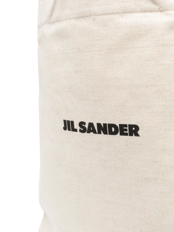 トートバッグ JIL SANDER Woman Tote bags Beige J07WC0023P4917 280 Jil Sander - Canvas tote bag Beige - The Corner