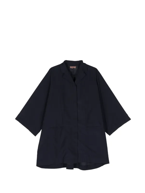 Romeo Gigli Pre-Owned 1990s コート | ブルー | FARFETCH JP