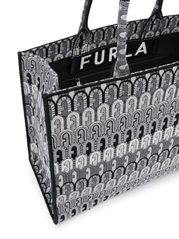 Furla Opportunity monogram-print Tote Bag - Farfetch