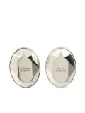 Alexander McQueen The Faceted Stone earrings - Silver