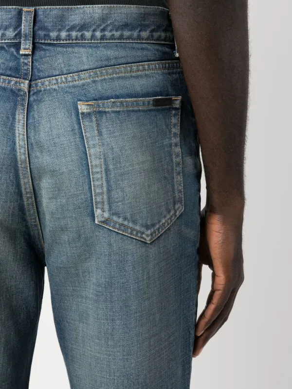 Saint Laurent ブーツカットジーンズ | ブルー | FARFETCH JP