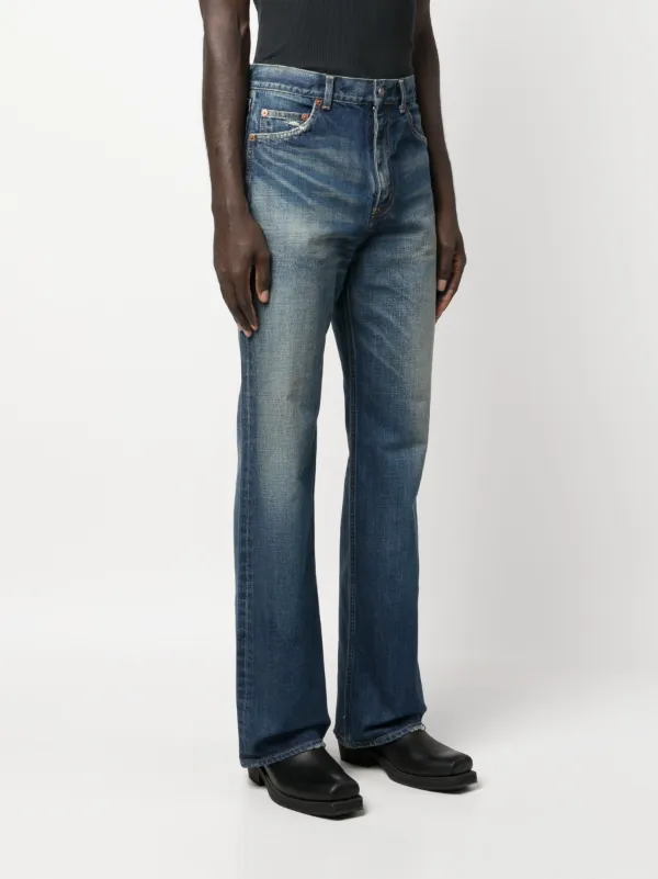 Saint Laurent ブーツカットジーンズ | ブルー | FARFETCH JP