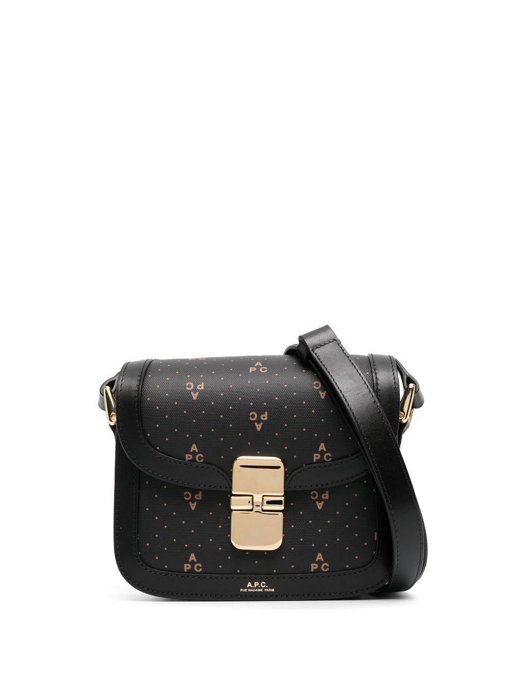 Shop Apc Mini Grace Crossbody Bag In Black