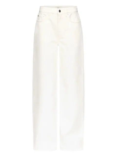 LouLou de Saison dark-wash wide-leg jeans