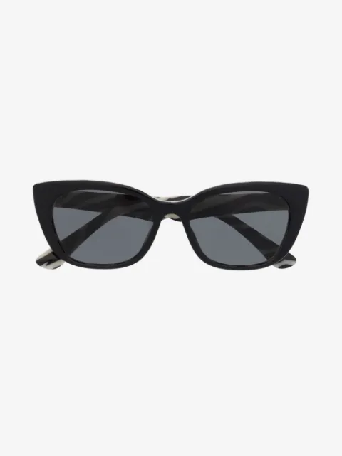 Dolce & Gabbana Kids zebra-print cat-eye frame sunglasses