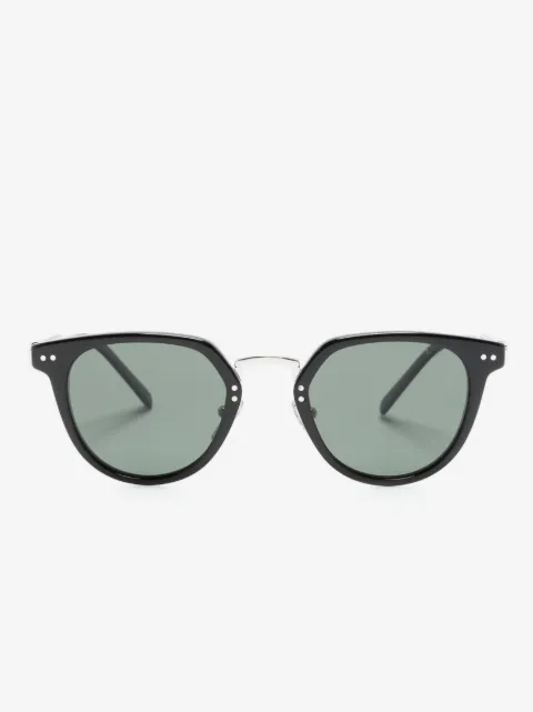Prada Eyewear lentes de sol con armazón redonda y micas oscuras