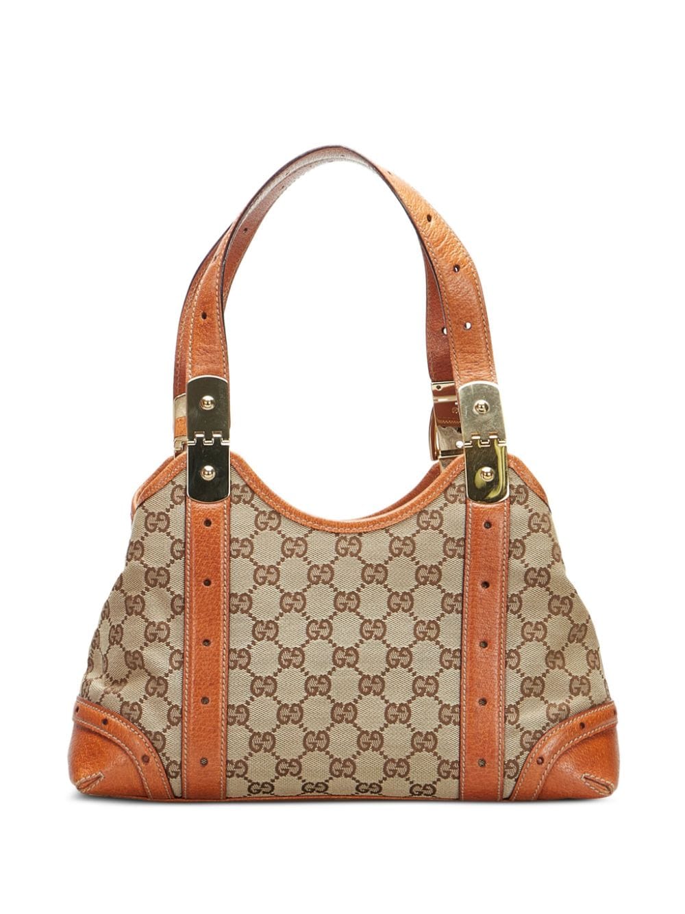 Gucci Pre-Owned GG canvas shoulder bag - Beige